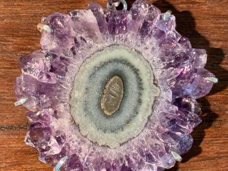 Amethyst Flower Pendant Online Sale