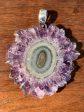 Amethyst Flower Pendant Online Sale