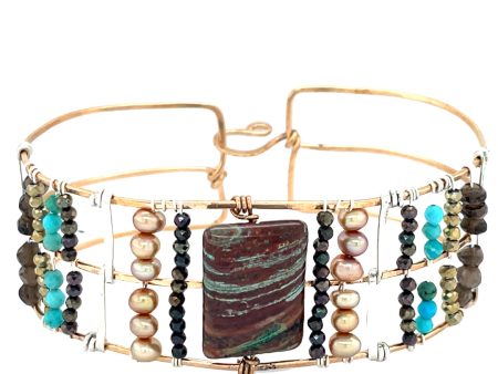 Wild West Wide Cuff Bracelet B388 Fashion