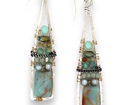 Tall Stack of Terra Verde Earrings Online Hot Sale