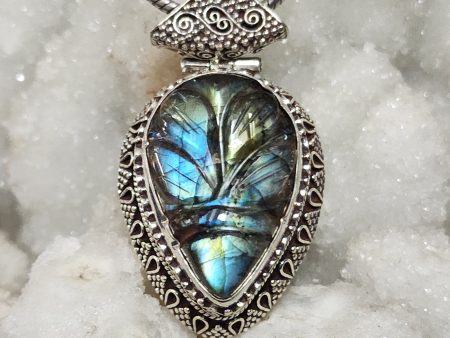 Labradorite Blue Fire Pendant Sale