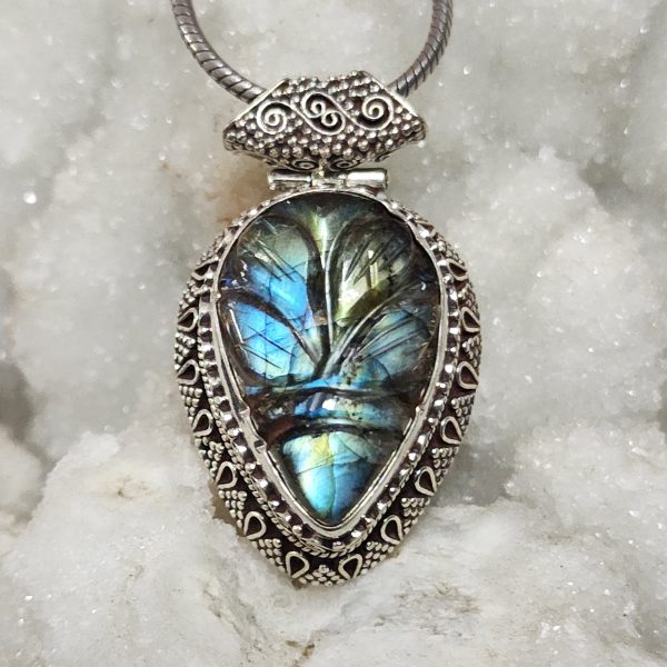 Labradorite Blue Fire Pendant Sale