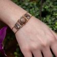 Chocolate Pearl Cuff Bracelet B377 Cheap