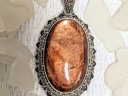 Cleansing and Joyful Sunstone Pendant Online Sale