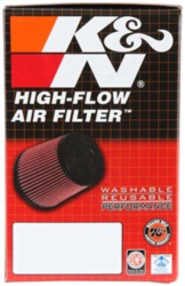 K&N Filter Universal Rubber Filter 2 3 4 inch 10 Degree Flange 4 inch OD 5 inch Height on Sale