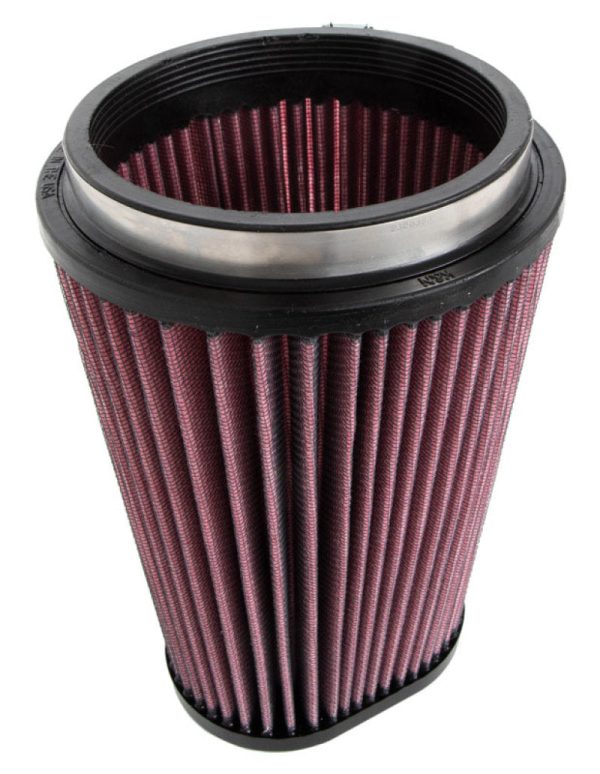 K&N Universal Round Clamp-On Air Filter 4-1 2in FLG, 5-7 8in B, 3-1 4in X 4-1 2in T, 8in H Discount