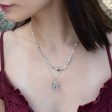 Atmospheric Double Necklace 83410N Cheap