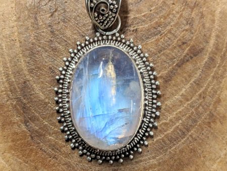 Iridescent Moonstone Pendant For Cheap