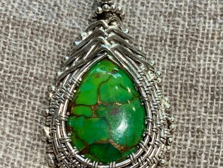 Green Turquoise Pendant Discount