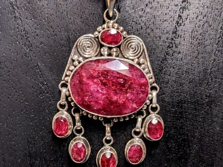 Strikingly Regal Ruby Pendant Fashion