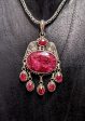 Strikingly Regal Ruby Pendant Fashion