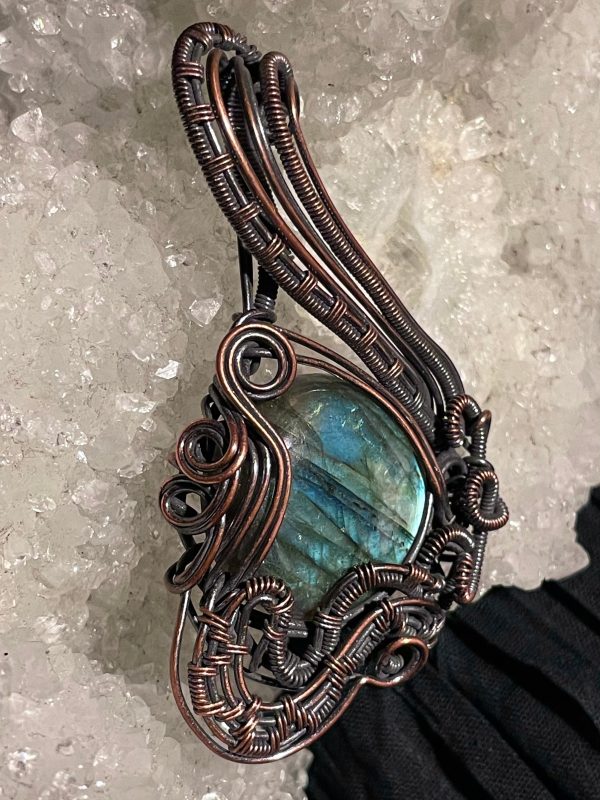 Radiant Waves Labradorite Pendant Hot on Sale