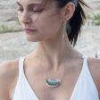 Amazonite Slide Necklace 83490N For Sale