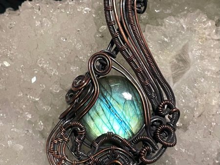 Radiant Waves Labradorite Pendant Hot on Sale