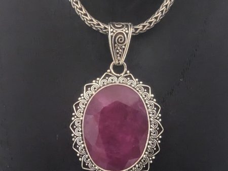 Striking Ruby Statement Piece For Cheap