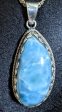 Ethereal Larimar Water Drop Pendant Hot on Sale