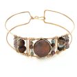 Chocolate Pearl Cuff Bracelet B377 Cheap