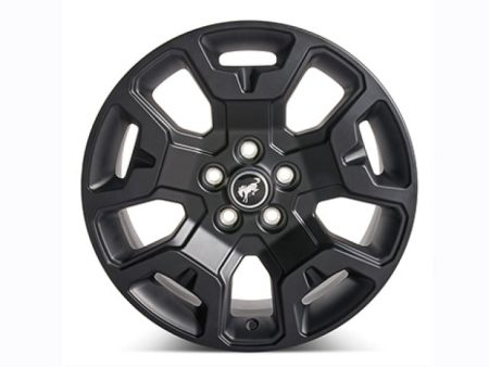 Ford Racing 21-24 Bronco Sport 17x7in Single Wheel - Low Gloss Black For Sale