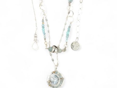 Atmospheric Double Necklace 83410N Cheap