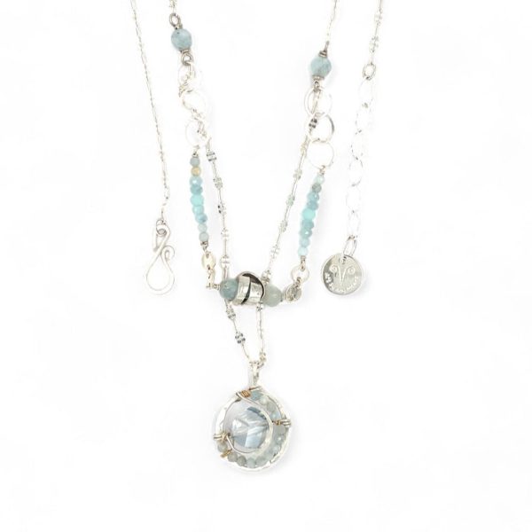 Atmospheric Double Necklace 83410N Cheap