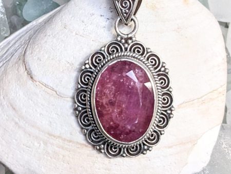 Elegant Passion Ruby Pendant Sale