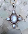 Luminescent Star of Moonlight Moonstone Pendant Fashion