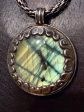 Labradorite Bloom Pedant Cheap