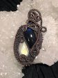 Divine Duality Moonstone and Labradorite Pendant For Cheap