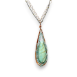 Amazonite Narrow Drop Necklace For Cheap