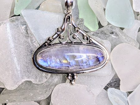 Luminous Moonstone Pendant Online Sale