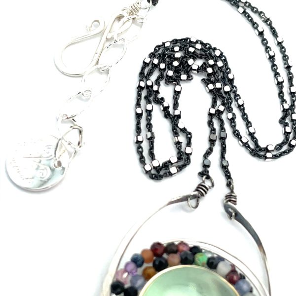 Fluorite Mixed Gemstone Necklace 83170N Discount