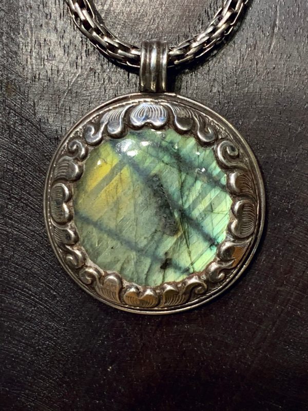 Labradorite Bloom Pedant Cheap