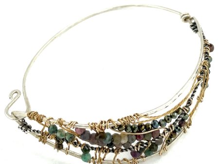 Tourmaline Leaf Bracelet B371 Online Sale