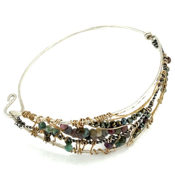 Tourmaline Leaf Bracelet B371 Online Sale