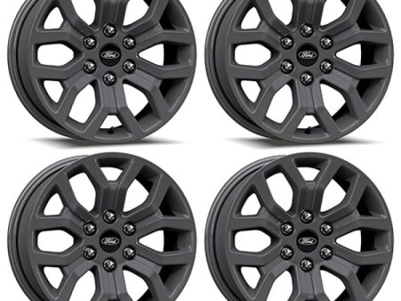 Ford Racing 2024 F-150 18x7.5in Wheel Kit - Matte Gray For Sale