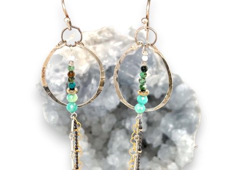 Amazonite Shimmy Earrings Fashion