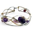 Amethyst Wave Bracelet B402 Hot on Sale