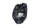 K&N Black Drycharger Round Tapered Air Filter Wrap 5in Top ID   7.5in Base ID   8in Height Online