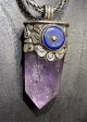 Amethyst and Lapis Pendant Cheap