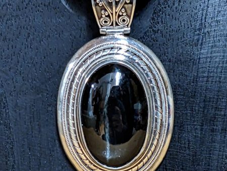 Mesmerizing Obsidian Pendant For Cheap