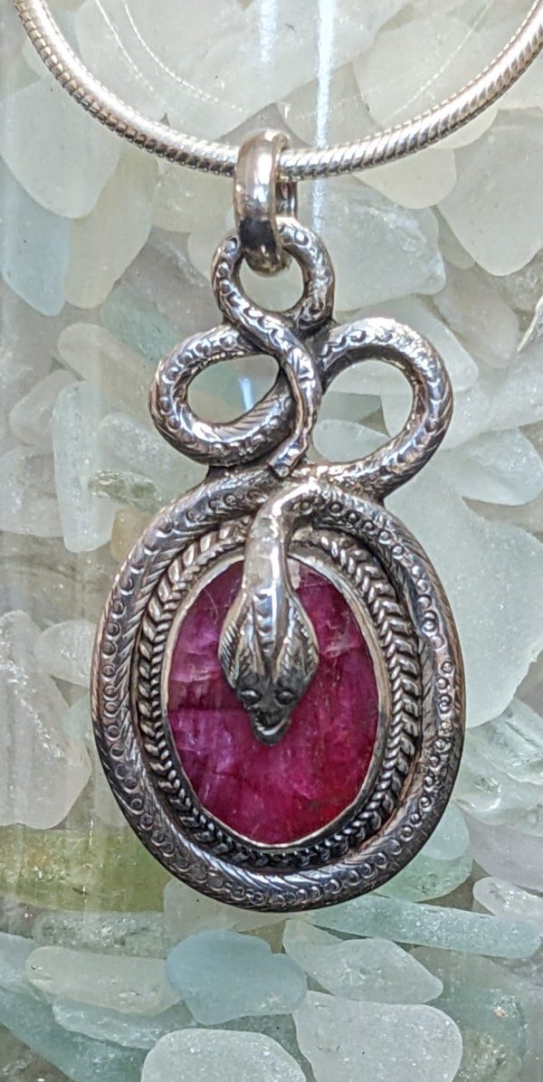 Intriguing Ruby Pendant Cheap