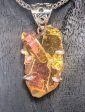 Radiant Sunshine Aura Quartz Pendant Fashion