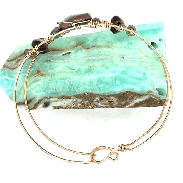 Chocolate Pearl Cuff Bracelet B377 Cheap