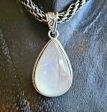 Luminous Teardrop Moonstone Pendant Cheap