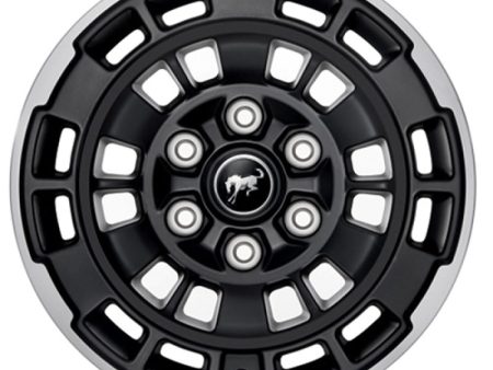 Ford Racing Bronco 17x8.5in Single Wheel - Machined Face on Sale