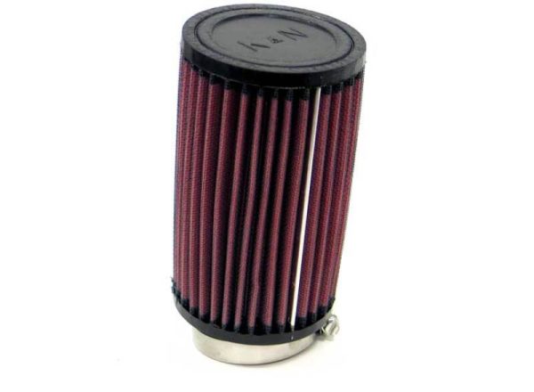 K&N Universal Clamp-On Air Filter - 2 1 4in 10 DEG FLG 3 1 2in OD 6in H For Cheap