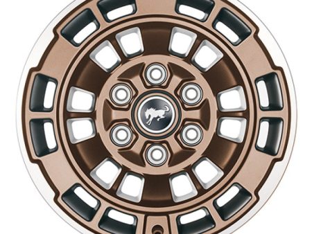 Ford Racing Bronco 17x8.5in Single Wheel - Sinister Bronze Online now