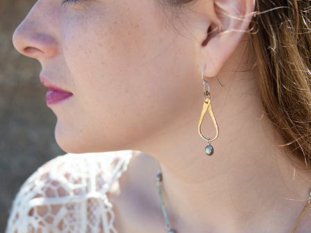 Moon Beam Earrings E81060 For Cheap