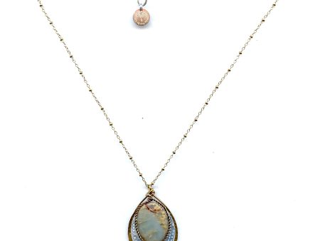 Blue Skies Drop Necklace on Sale