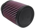 K&N Filter Universal Rubber Filter 2 3 4 inch 10 Degree Flange 4 inch OD 5 inch Height on Sale